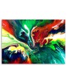 Canvas prints decoration for living room, office - Colourful liquid abstraction | FEEBY