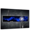 Canvas print - Cobalt abstraction with pearl | FEEBY