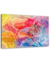 Canvas prints - Colourful abstraction for child's, teenager's room | FEEBY