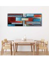 Canvas prints for teen room - Abstract composition of rectangles | FEEBY