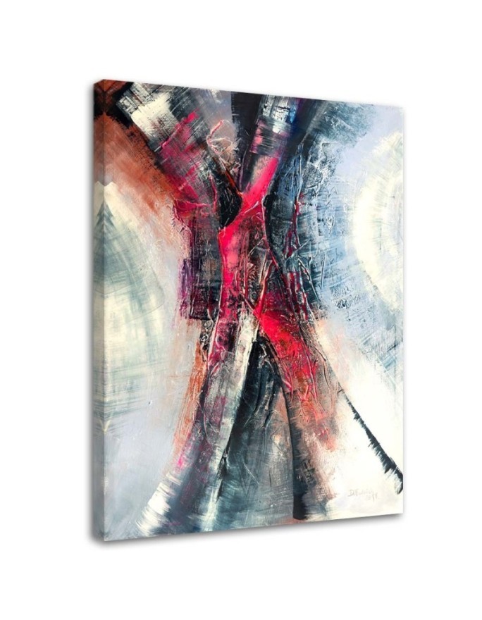 Living room pictures for the wall - Colourful abstraction | FEEBY