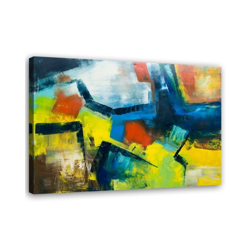 Wall art decoration modern Abstraction multicolour | FEEBY