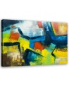 Wall art decoration modern Abstraction multicolour | FEEBY