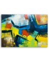 Wall art decoration modern Abstraction multicolour | FEEBY