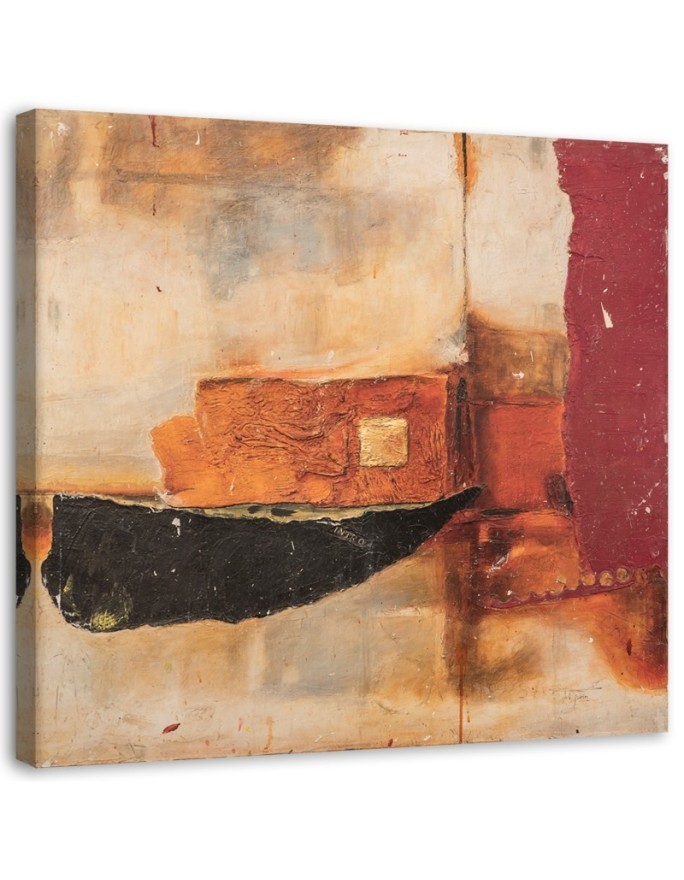 Modern abstraction - canvas print for wall for room | FEEBY