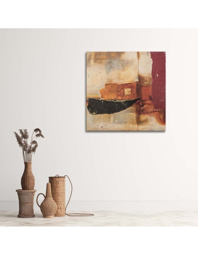 Modern abstraction - canvas print for wall for room | FEEBY