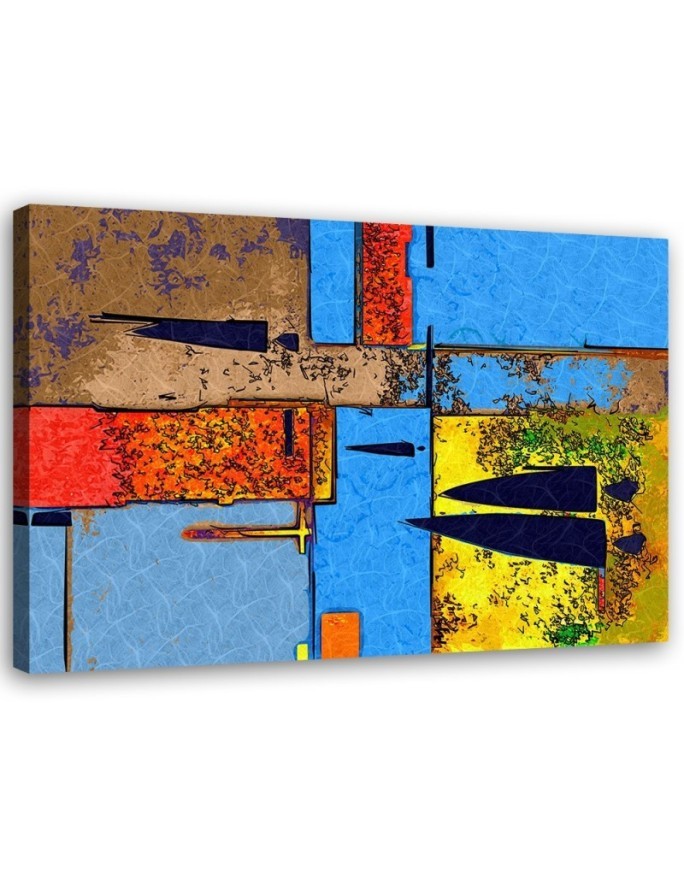 Canvas prints for teenager's room - Abstract landscape | FEEBY