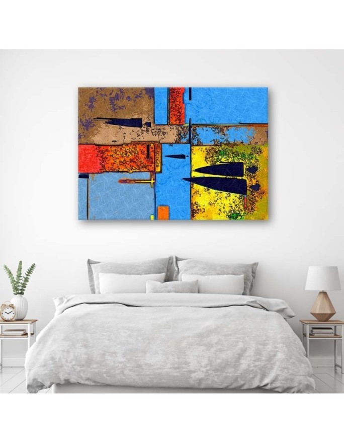 Canvas prints for teenager's room - Abstract landscape | FEEBY