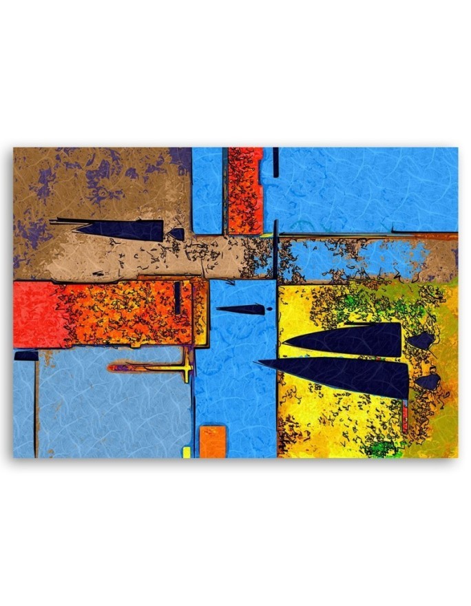Canvas prints for teenager's room - Abstract landscape | FEEBY