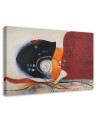Canvas painting for living room - Sea shell abstract | FEEBY