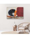 Canvas painting for living room - Sea shell abstract | FEEBY
