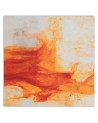 Canvas painting - Orange watercolour pattern. High quality  | FEEBY