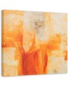 Orange abstract - printed painting for living room wall. Buy now| | FEEBY