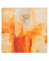 Orange abstract - printed painting for living room wall. Buy now| | FEEBY