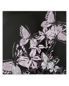 Elegant canvas painting - Bright pink butterflies | FEEBY