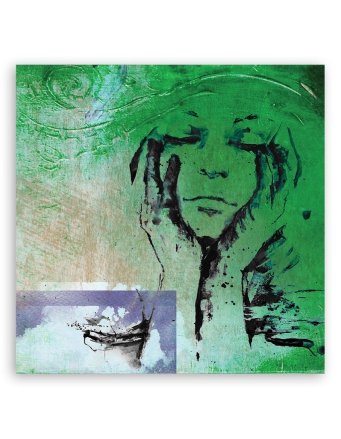 Print Canvas prints - Portrait of a girl in green. High quality  | FEEBY