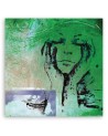 Print Canvas prints - Portrait of a girl in green. High quality  | FEEBY