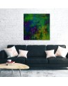 Wall art painting - Female figure abstract pastel | FEEBY