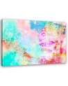 Canvas prints for teenager's room - Abstract colourful lettering Andrea Haase | FEEBY