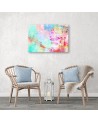 Canvas prints for teenager's room - Abstract colourful lettering Andrea Haase | FEEBY