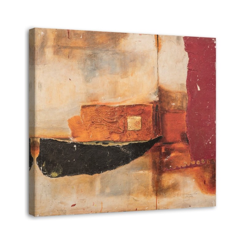 Colourful wall art painting - Modern abstraction | FEEBY