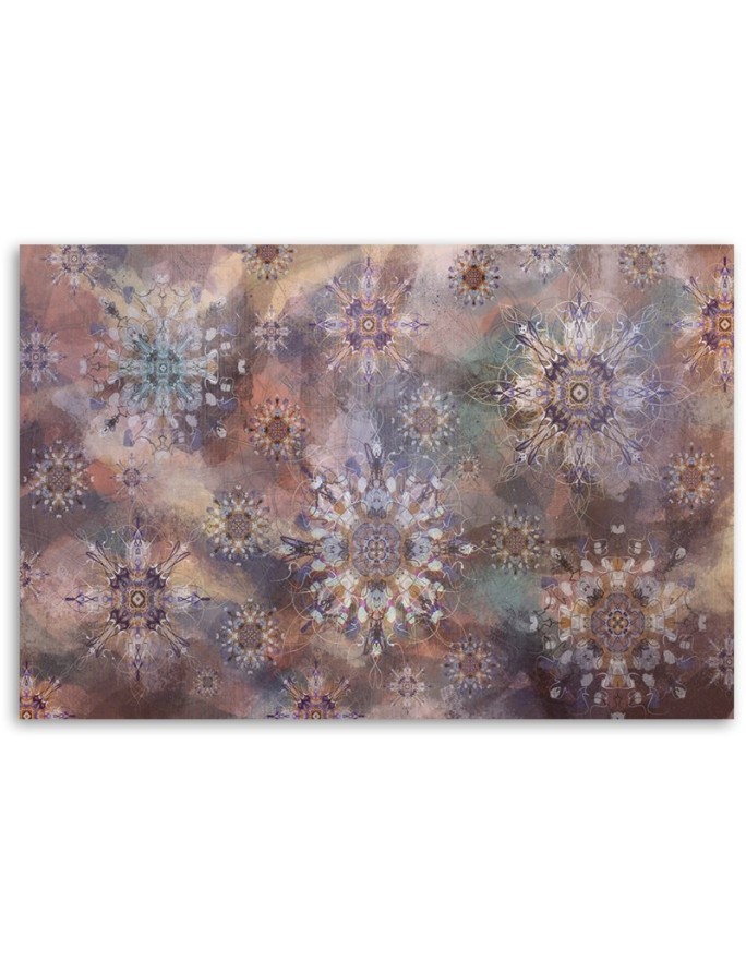 Colourful Canvas paintings for the wall - Mosaic of stars | FEEBY