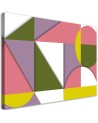 Canvas prints for room wall - Geometric shapes abstract | FEEBY
