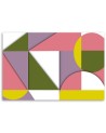 Canvas prints for room wall - Geometric shapes abstract | FEEBY