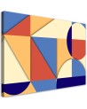 Canvas prints printed on canvas - Geometric shapes abstract | FEEBY