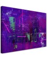Canvas print Canvas prints - Purple abstraction hand painted | FEEBY