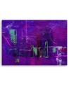 Canvas print Canvas prints - Purple abstraction hand painted | FEEBY