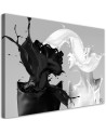 Canvas prints for bedroom over bed - Coffee and Milk black and white couple love | FEEBY