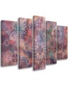Wall art painting for bedroom - Mandala oriental pattern | FEEBY