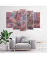 Wall art painting for bedroom - Mandala oriental pattern | FEEBY