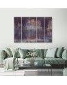 Living room wall painting - Lake view landscape | FEEBY