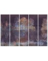 Living room wall painting - Lake view landscape | FEEBY