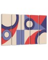 Canvas print for children's room for wall - Geometric shapes abstract | FEEBY