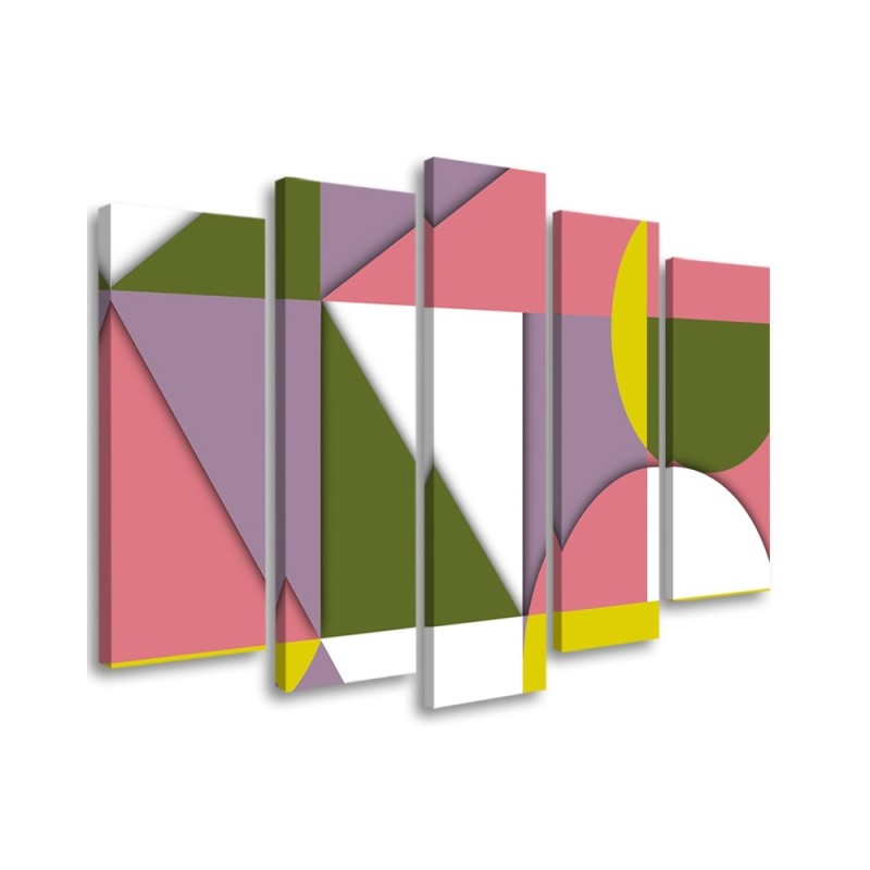Canvas print for children's room - Geometric shapes abstract | FEEBY