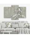 Oriental wall painting - Traditional Japanese geisha | FEEBY