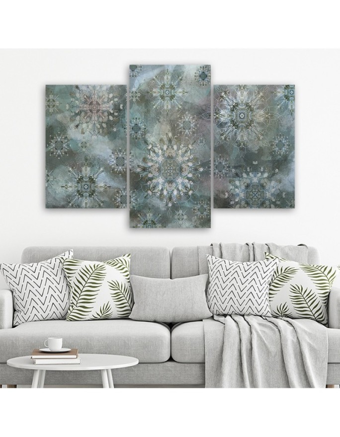 Beautiful paintings for wall - Turquoise mosaic | FEEBY