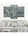Beautiful paintings for wall - Turquoise mosaic | FEEBY