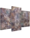 Canvas painting for living room - Colourful abstraction | FEEBY