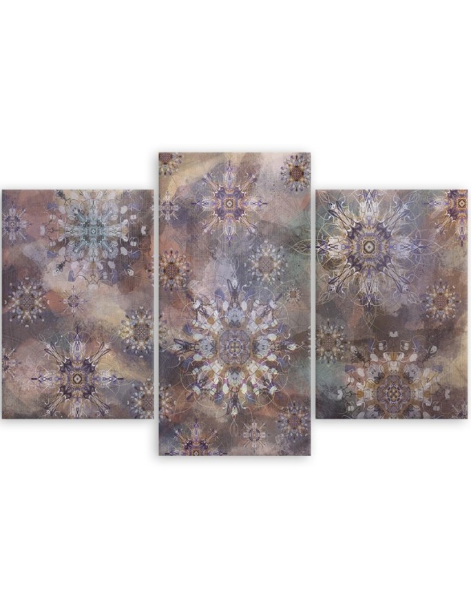 Canvas painting for living room - Colourful abstraction | FEEBY