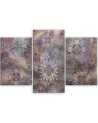 Canvas painting for living room - Colourful abstraction | FEEBY