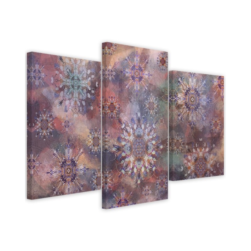Wall art painting for bedroom - Mandala oriental pattern | FEEBY