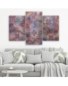 Wall art painting for bedroom - Mandala oriental pattern | FEEBY