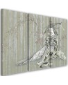 3 piece Canvas print painting - Traditional Japanese geisha | FEEBY