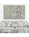 3 piece Canvas print painting - Traditional Japanese geisha | FEEBY