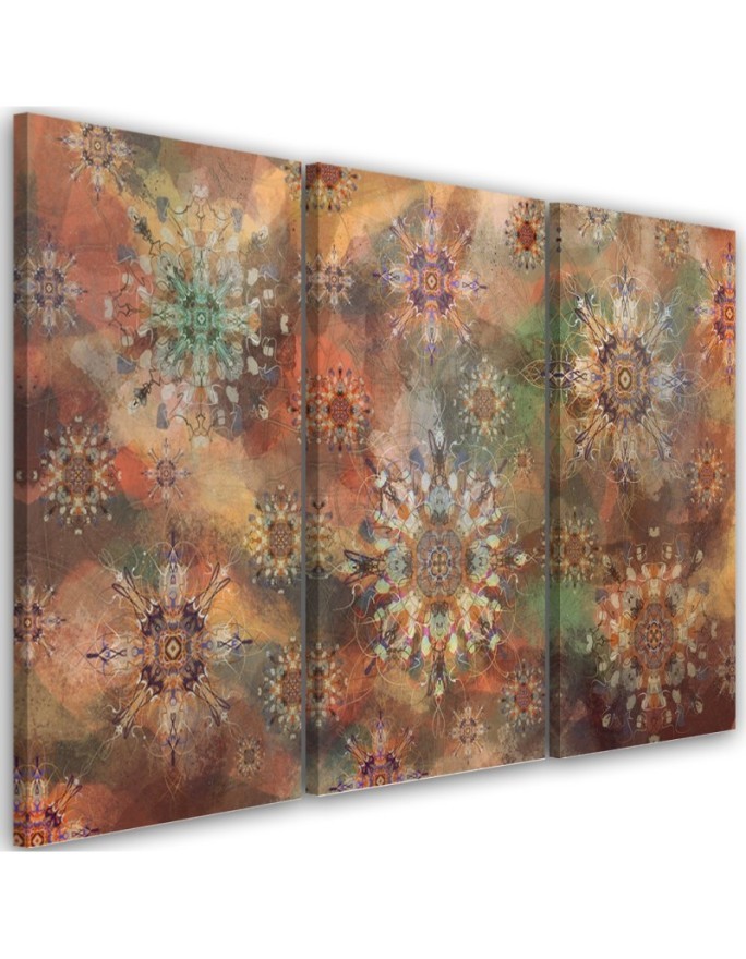 Colourful paintings for the wall - Mosaic of stars | FEEBY