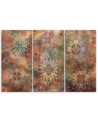 Colourful paintings for the wall - Mosaic of stars | FEEBY